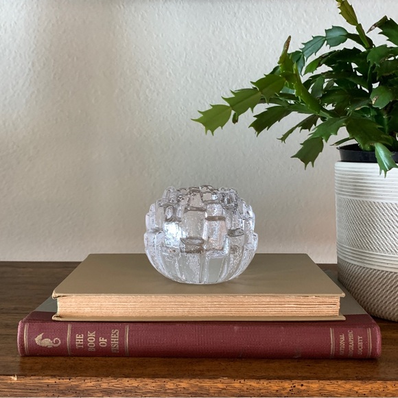 Kosta Boda Other - Kosta Boda IGLOO Artichoke Glass Votive Candleholder